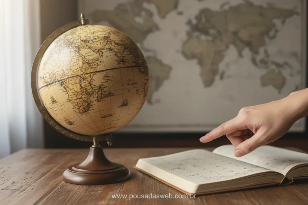 Escolha do destino ideal e época para viajar.